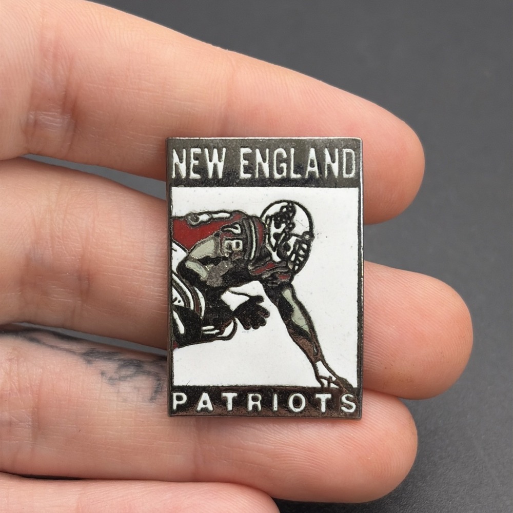 NFL New England Patriots Football Lapel Hat Pin